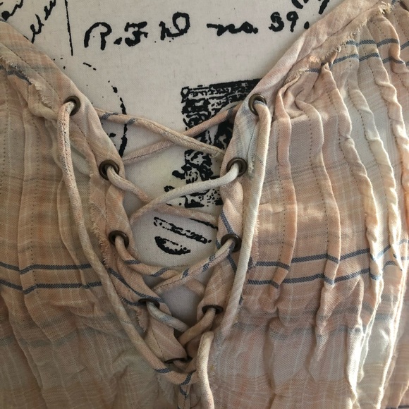 FREE PEOPLE CLOUD BREAKER BOHO TOP - Picture 9 of 9